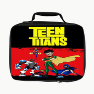 Onyourcases Teen Titans Cartoon Custom Lunch Bag Personalised Photo Adult Kids School Bento Food Picnics Work Brand New Trip Lunch Box Birthday Gift Girls Boys Tote Bag