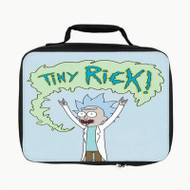 Onyourcases Tiny Rick and Morty Custom Lunch Bag Personalised Photo Adult Kids School Bento Food Picnics Work Brand New Trip Lunch Box Birthday Gift Girls Boys Tote Bag