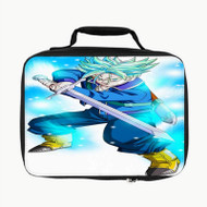 Onyourcases Trunks Future Dragon Ball Super Custom Lunch Bag Personalised Photo Adult Kids School Bento Food Picnics Work Brand New Trip Lunch Box Birthday Gift Girls Boys Tote Bag