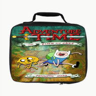 Onyourcases Adventure Time 2010 Custom Lunch Bag Personalised Photo Adult Kids School Bento Food Picnics Work Trip Lunch Box Brand New Birthday Gift Girls Boys Tote Bag