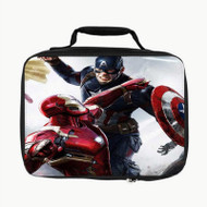 Onyourcases Captain America 3 Civil War Marvel Superheroes Custom Lunch Bag Personalised Photo Adult Kids School Bento Food Picnics Work Trip Lunch Box Brand New Birthday Gift Girls Boys Tote Bag