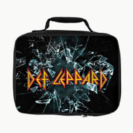 Onyourcases Def Leppard Products Custom Lunch Bag Personalised Photo Adult Kids School Bento Food Picnics Work Trip Lunch Box Brand New Birthday Gift Girls Boys Tote Bag