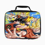 Onyourcases Goku Super Saiyan Transformation Dragon Ball Z Products Custom Lunch Bag Personalised Photo Adult Kids School Bento Food Picnics Work Trip Lunch Box Brand New Birthday Gift Girls Boys Tote Bag