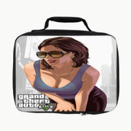 Onyourcases Grand Theft Auto 5 Girl Custom Lunch Bag Personalised Photo Adult Kids School Bento Food Picnics Work Trip Lunch Box Brand New Birthday Gift Girls Boys Tote Bag