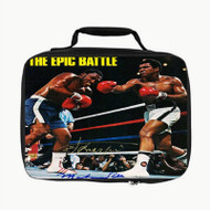 Onyourcases Muhammad Ali vs Joe Frazier Products Custom Lunch Bag Personalised Photo Adult Kids School Bento Food Picnics Work Trip Lunch Box Brand New Birthday Gift Girls Boys Tote Bag