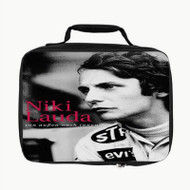 Onyourcases Niki Lauda Products Custom Lunch Bag Personalised Photo Adult Kids School Bento Food Picnics Work Trip Lunch Box Brand New Birthday Gift Girls Boys Tote Bag