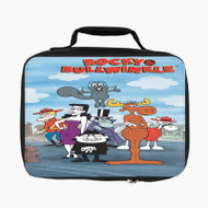 Onyourcases Rocky and Bullwinkle Custom Lunch Bag Personalised Photo Adult Kids School Bento Food Picnics Work Trip Lunch Box Brand New Birthday Gift Girls Boys Tote Bag