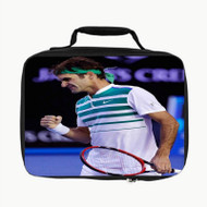 Onyourcases Roger Federer Art Custom Lunch Bag Personalised Photo Adult Kids School Bento Food Picnics Work Trip Lunch Box Brand New Birthday Gift Girls Boys Tote Bag