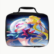 Onyourcases Sailor Moon With Power Custom Lunch Bag Personalised Photo Adult Kids School Bento Food Picnics Work Trip Lunch Box Brand New Birthday Gift Girls Boys Tote Bag