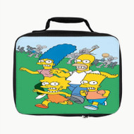 Onyourcases The Simpsons Marathon Custom Lunch Bag Personalised Photo Adult Kids School Bento Food Picnics Work Trip Lunch Box Brand New Birthday Gift Girls Boys Tote Bag