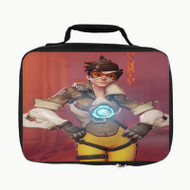 Onyourcases Tracer Overwatch Custom Lunch Bag Personalised Photo Adult Kids School Bento Food Picnics Work Trip Lunch Box Brand New Birthday Gift Girls Boys Tote Bag