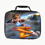 Onyourcases Tracer Overwatch Arts Custom Lunch Bag Personalised Photo Adult Kids School Bento Food Picnics Work Trip Lunch Box Brand New Birthday Gift Girls Boys Tote Bag