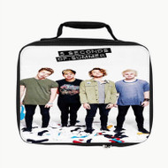 Onyourcases 5 Seconds Of Summer Art Custom Lunch Bag Personalised Photo Adult Kids School Bento Food Picnics Work Trip Lunch Box Birthday Brand New Gift Girls Boys Tote Bag