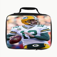 Onyourcases Aaron Rodgers Green Bay Packers Custom Lunch Bag Personalised Photo Adult Kids School Bento Food Picnics Work Trip Lunch Box Birthday Brand New Gift Girls Boys Tote Bag