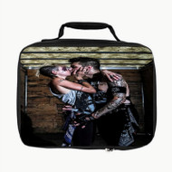 Onyourcases Andy Biersack and Juliet Simms Kiss Custom Lunch Bag Personalised Photo Adult Kids School Bento Food Picnics Work Trip Lunch Box Birthday Brand New Gift Girls Boys Tote Bag