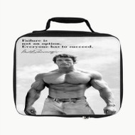 Onyourcases Arnold Schwarzenegger Motivational Quotes New Custom Lunch Bag Personalised Photo Adult Kids School Bento Food Picnics Work Trip Lunch Box Birthday Brand New Gift Girls Boys Tote Bag