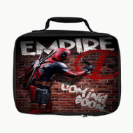 Onyourcases Deadpool Empire New Custom Lunch Bag Personalised Photo Adult Kids School Bento Food Picnics Work Trip Lunch Box Birthday Brand New Gift Girls Boys Tote Bag