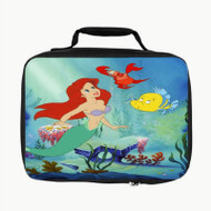 Onyourcases Disney Ariel The Little Mermaid and Friends Custom Lunch Bag Personalised Photo Adult Kids School Bento Food Picnics Work Trip Lunch Box Birthday Brand New Gift Girls Boys Tote Bag