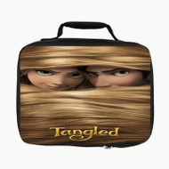 Onyourcases Disney Tangled Rapunzel and Flynn Rider Custom Lunch Bag Personalised Photo Adult Kids School Bento Food Picnics Work Trip Lunch Box Birthday Brand New Gift Girls Boys Tote Bag