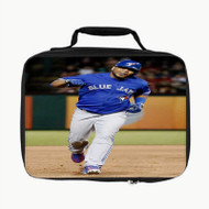 Onyourcases Edwin Encarnacion Toronto Blue Jays Custom Lunch Bag Personalised Photo Adult Kids School Bento Food Picnics Work Trip Lunch Box Birthday Brand New Gift Girls Boys Tote Bag