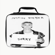 Onyourcases Justin Bieber Sorry New Custom Lunch Bag Personalised Photo Adult Kids School Bento Food Picnics Work Trip Lunch Box Birthday Brand New Gift Girls Boys Tote Bag