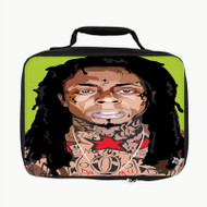 Onyourcases Lil Wayne Art Custom Lunch Bag Personalised Photo Adult Kids School Bento Food Picnics Work Trip Lunch Box Birthday Brand New Gift Girls Boys Tote Bag
