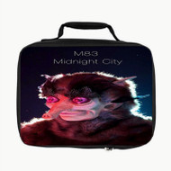 Onyourcases M83 Band Midnight City Custom Lunch Bag Personalised Photo Adult Kids School Bento Food Picnics Work Trip Lunch Box Birthday Brand New Gift Girls Boys Tote Bag