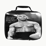 Onyourcases Mike Tyson Quotes Custom Lunch Bag Personalised Photo Adult Kids School Bento Food Picnics Work Trip Lunch Box Birthday Brand New Gift Girls Boys Tote Bag