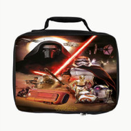 Onyourcases Star Wars The Force Awakens Characters Cover Custom Lunch Bag Personalised Photo Adult Kids School Bento Food Picnics Work Trip Lunch Box Birthday Brand New Gift Girls Boys Tote Bag