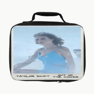 Onyourcases Taylor Swift Out Of The Woods Custom Lunch Bag Personalised Photo Adult Kids School Bento Food Picnics Work Trip Lunch Box Birthday Brand New Gift Girls Boys Tote Bag