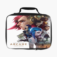 Onyourcases Arcane League of Legends Custom Lunch Bag Personalised Photo Adult Kids School Bento Food Picnics Work Trip Lunch Box Birthday Gift Brand New Girls Boys Tote Bag