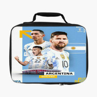 Onyourcases Argentina World Cup 2022 Custom Lunch Bag Personalised Photo Adult Kids School Bento Food Picnics Work Trip Lunch Box Birthday Gift Brand New Girls Boys Tote Bag