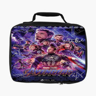 Onyourcases Avengers Endgame Poster Signed By Cast Custom Lunch Bag Personalised Photo Adult Kids School Bento Food Picnics Work Trip Lunch Box Birthday Gift Brand New Girls Boys Tote Bag