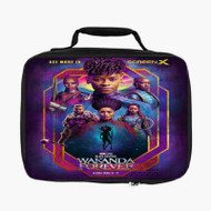 Onyourcases Black Panther Wakanda Forever Custom Lunch Bag Personalised Photo Adult Kids School Bento Food Picnics Work Trip Lunch Box Birthday Gift Brand New Girls Boys Tote Bag
