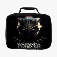 Onyourcases Black Panther Wakanda Forever 2 Custom Lunch Bag Personalised Photo Adult Kids School Bento Food Picnics Work Trip Lunch Box Birthday Gift Brand New Girls Boys Tote Bag
