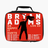 Onyourcases Bryan Adams So Happy It Hurts 2023 Tour Custom Lunch Bag Personalised Photo Adult Kids School Bento Food Picnics Work Trip Lunch Box Birthday Gift Brand New Girls Boys Tote Bag