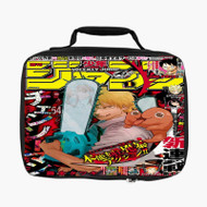 Onyourcases Chainsaw Man Poster Custom Lunch Bag Personalised Photo Adult Kids School Bento Food Picnics Work Trip Lunch Box Birthday Gift Brand New Girls Boys Tote Bag