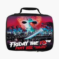 Onyourcases Friday the 13th Part VIII Jason Takes Manhattan Custom Lunch Bag Personalised Photo Adult Kids School Bento Food Picnics Work Trip Lunch Box Birthday Gift Brand New Girls Boys Tote Bag