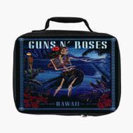 Onyourcases Guns N Roses Hawaii Custom Lunch Bag Personalised Photo Adult Kids School Bento Food Picnics Work Trip Lunch Box Birthday Gift Brand New Girls Boys Tote Bag