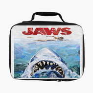 Onyourcases Jaws Movie Poster Custom Lunch Bag Personalised Photo Adult Kids School Bento Food Picnics Work Trip Lunch Box Birthday Gift Brand New Girls Boys Tote Bag