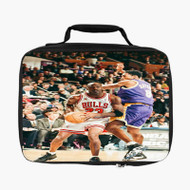 Onyourcases Kobe Bryant and Michael Jordan Custom Lunch Bag Personalised Photo Adult Kids School Bento Food Picnics Work Trip Lunch Box Birthday Gift Brand New Girls Boys Tote Bag