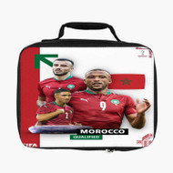 Onyourcases Morocco World Cup 2022 Custom Lunch Bag Personalised Photo Adult Kids School Bento Food Picnics Work Trip Lunch Box Birthday Gift Brand New Girls Boys Tote Bag