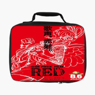 Onyourcases One Piece Film Red Anime Custom Lunch Bag Personalised Photo Adult Kids School Bento Food Picnics Work Trip Lunch Box Birthday Gift Brand New Girls Boys Tote Bag