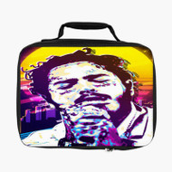 Onyourcases Post Malone Custom Lunch Bag Personalised Photo Adult Kids School Bento Food Picnics Work Trip Lunch Box Birthday Gift Brand New Girls Boys Tote Bag