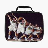Onyourcases Stephen Curry Jump Shot Custom Lunch Bag Personalised Photo Adult Kids School Bento Food Picnics Work Trip Lunch Box Birthday Gift Brand New Girls Boys Tote Bag