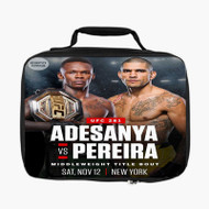 Onyourcases UFC 281 Adesanya vs Pereira 2 Custom Lunch Bag Personalised Photo Adult Kids School Bento Food Picnics Work Trip Lunch Box Birthday Gift Brand New Girls Boys Tote Bag