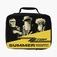 Onyourcases ZZ Top 2023 Tour Custom Lunch Bag Personalised Photo Adult Kids School Bento Food Picnics Work Trip Lunch Box Birthday Gift Brand New Girls Boys Tote Bag