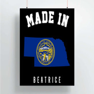 Onyourcases Made In Beatrice Nebraska Custom Poster Silk Poster Wall Decor Home Decoration Wall Art Satin Silky Decorative Wallpaper Personalized Wall Hanging 20x14 Inch 24x35 Inch Poster
