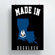 Onyourcases Made In Bogalusa Louisiana Custom Poster Silk Poster Wall Decor Home Decoration Wall Art Satin Silky Decorative Wallpaper Personalized Wall Hanging 20x14 Inch 24x35 Inch Poster