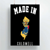 Onyourcases Made In Caldwell New Jersey Custom Poster Silk Poster Wall Decor Home Decoration Wall Art Satin Silky Decorative Wallpaper Personalized Wall Hanging 20x14 Inch 24x35 Inch Poster